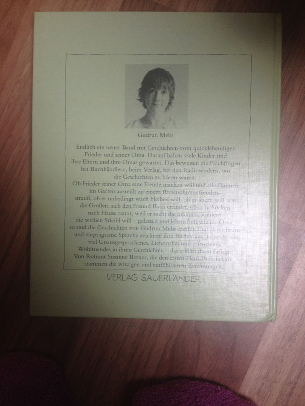 Und wieder schreit der Frieder Oma!