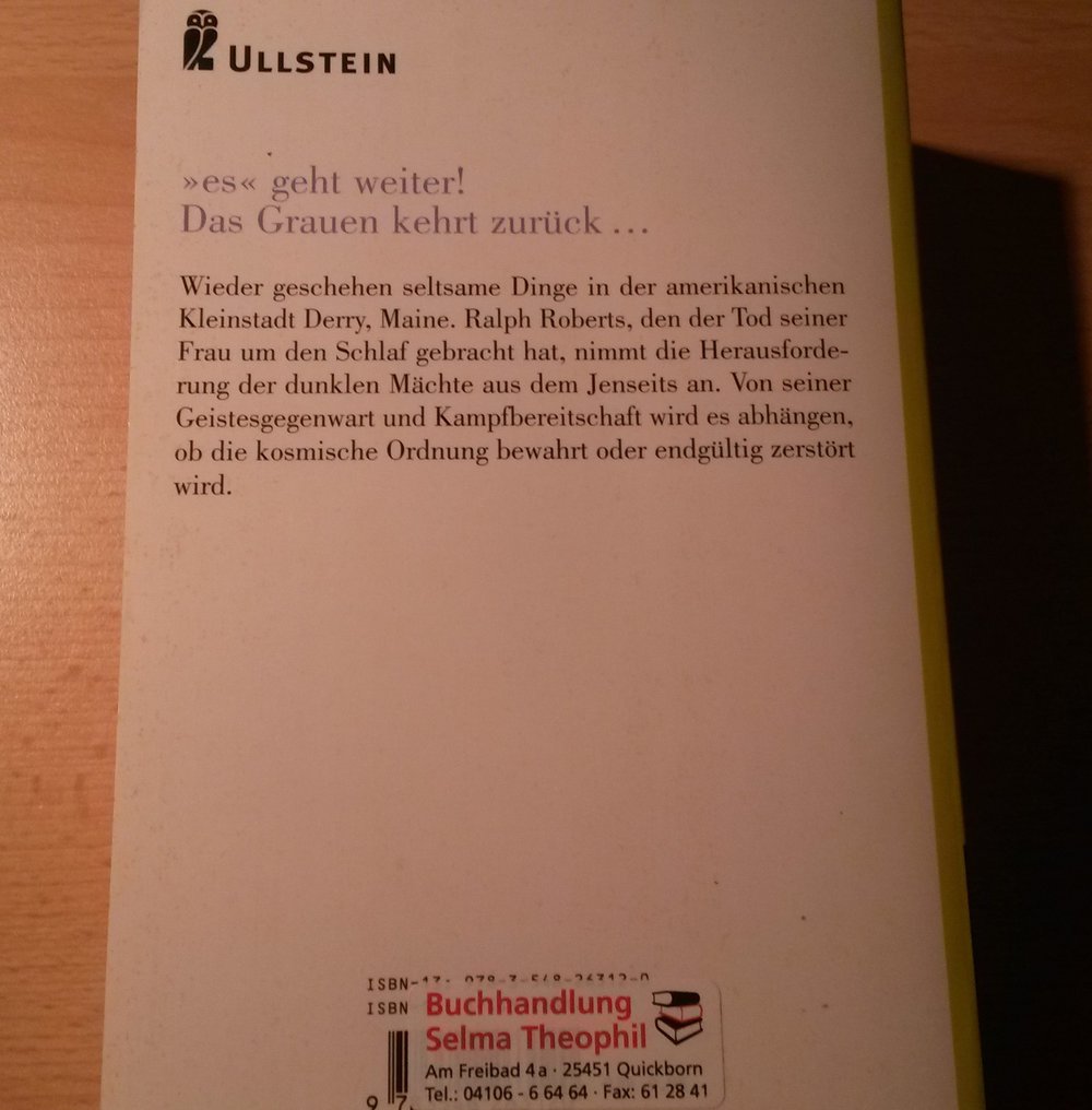 Schlaflos von Stephen King