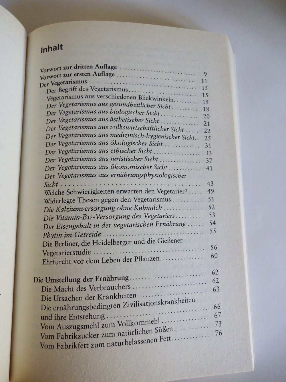 Jetzt werde ich Vegetarier! 