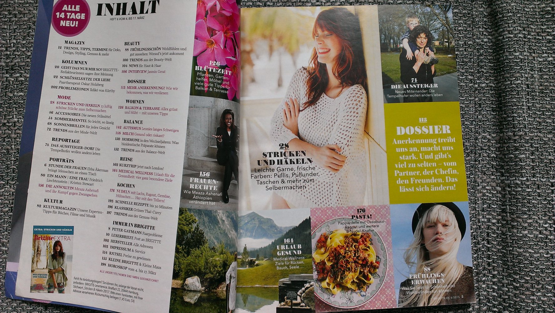 Brigitte Nr. 6 Mi, 4.3.2015