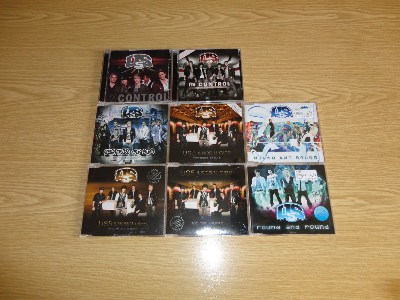 CDs Ashley Tisdale US5 Backstreet Boys Dr. Stay Dry Part Six