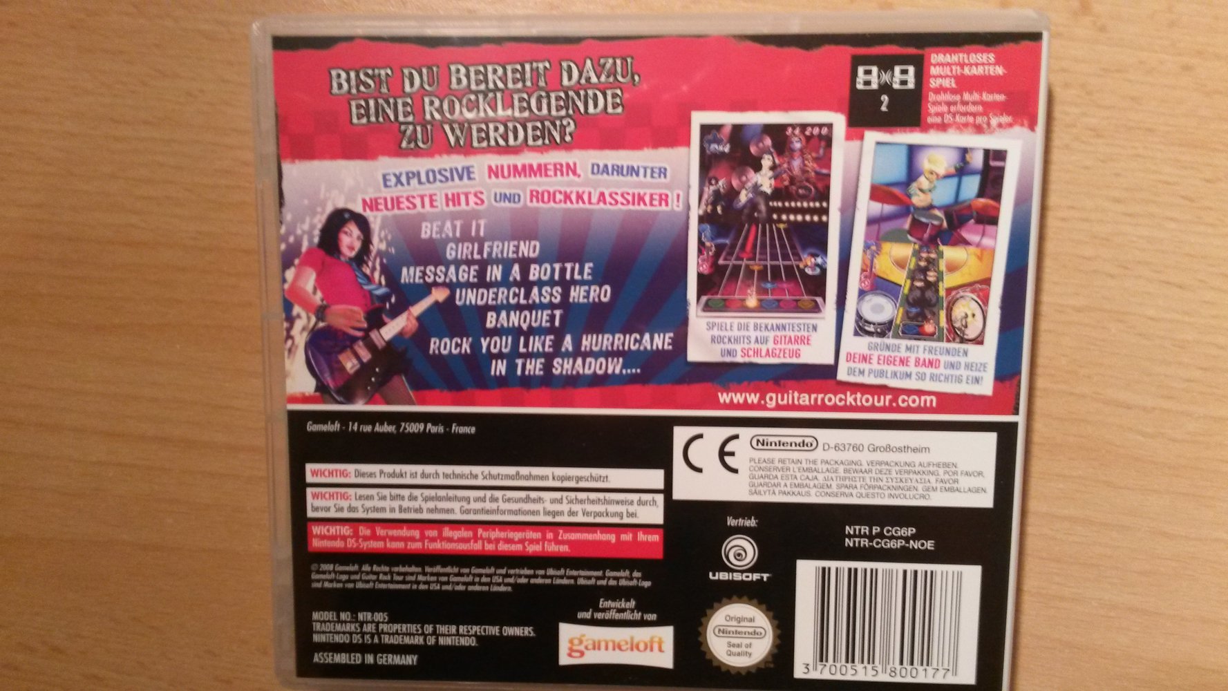 Guitar Rock Tour (Nintendo DS)