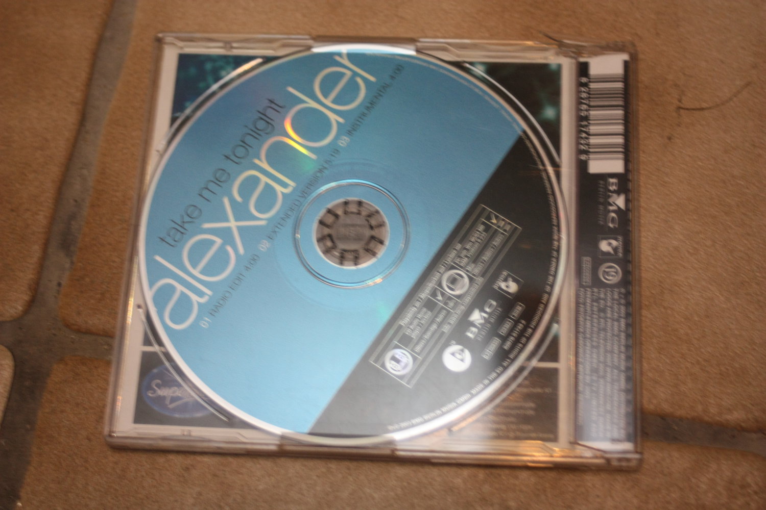 DSDS Gewinner der ersten Staffel Alexander Klaws - Debutsingle Take me tonight