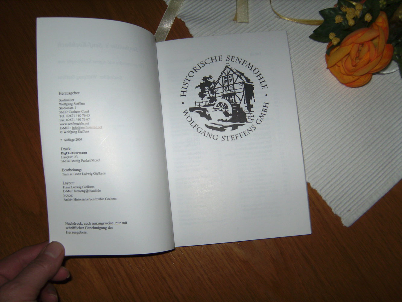 Senf Rezepte, Kochbuch, Ratgeber Senfmühle, Steffens, 199 Kochrezepte und Wissenswertes über Senf