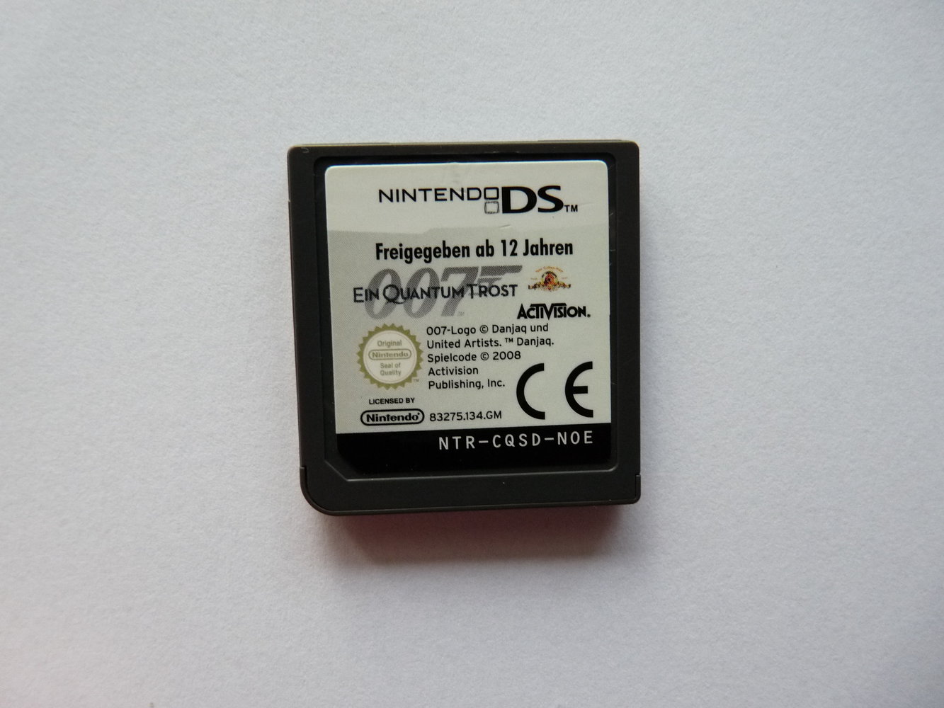 Nintendo Spiel DS 007 Ein Quantum Trost