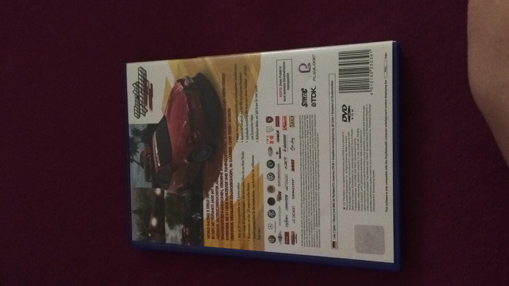 World Racing 2 für PS2