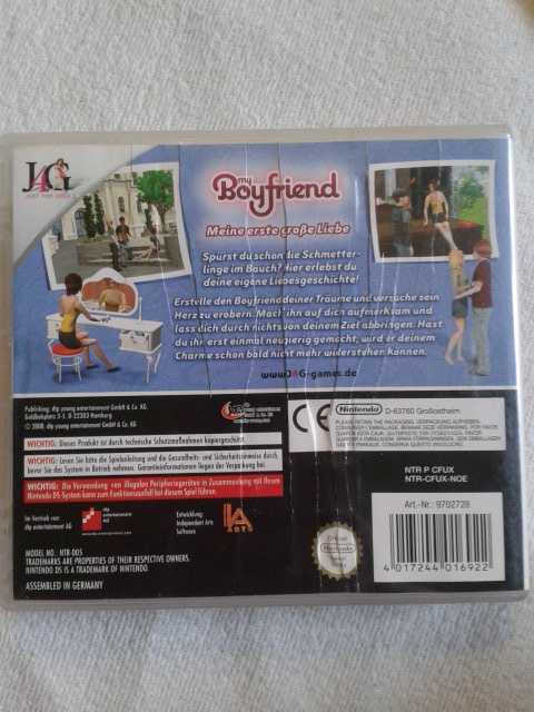 Ds Spiel My Boyfriend meine erste große Liebe
