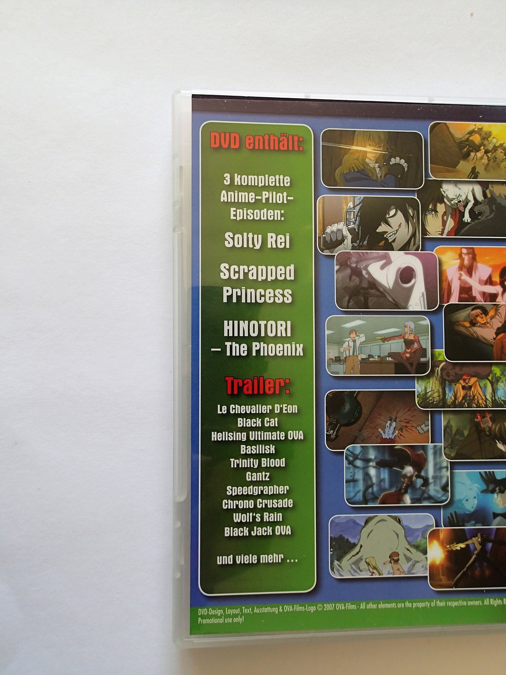 Zu verschenken: Trailer-DVD mit 3 Komplett-Episoden