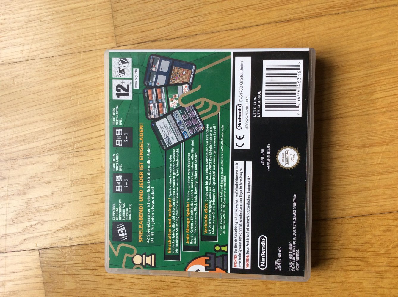 Nintendo DS spiel mit Beschreibung 42 Spielklassiker 
