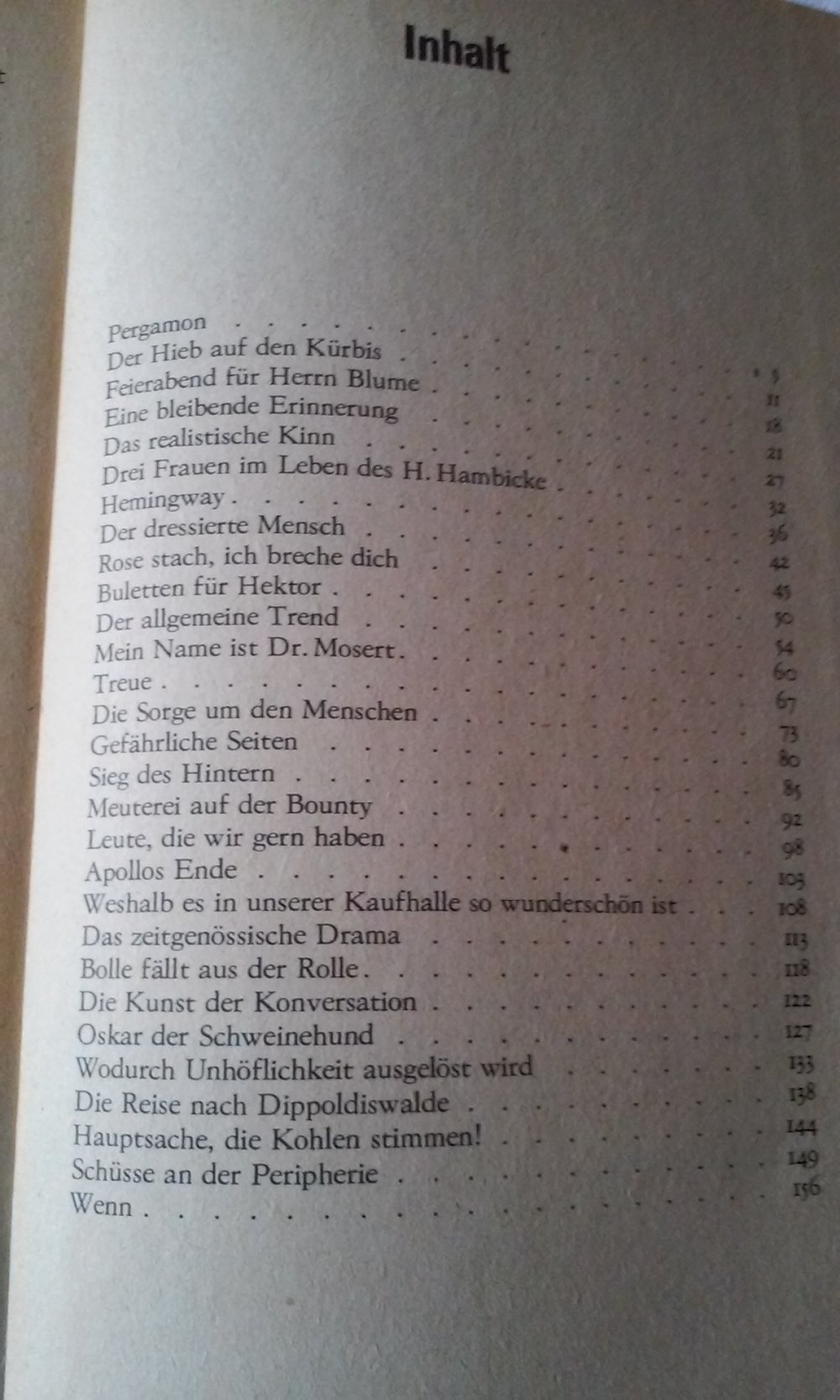 Buletten für Hektor Satire/Erzählungen John Stave