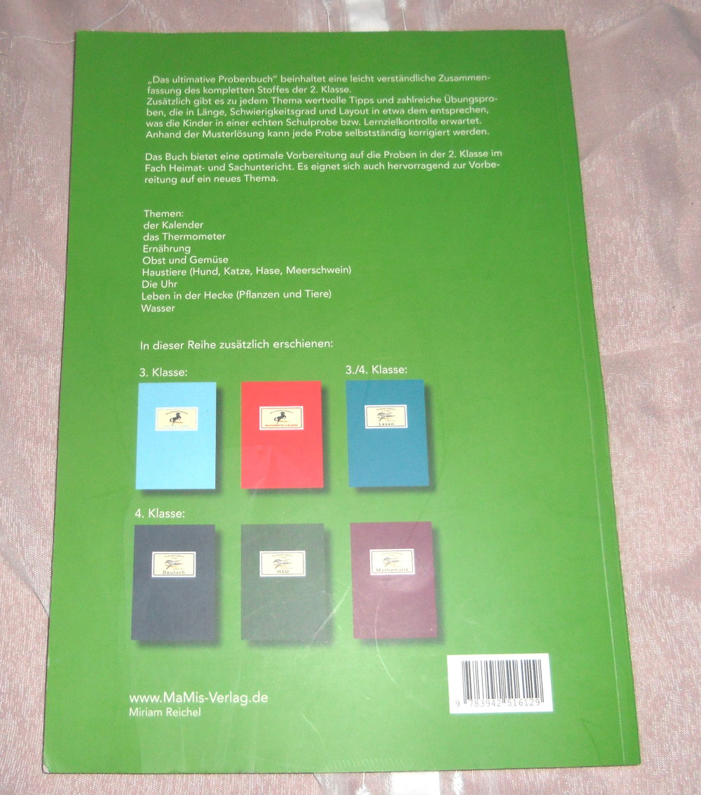 Das ultimative Probenbuch HSU 2: Proben in der Grundschule