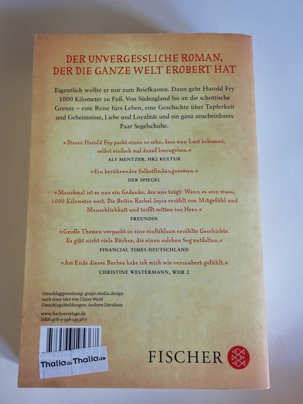 Die unwahrscheinliche Pilgerreise des Harold Fry