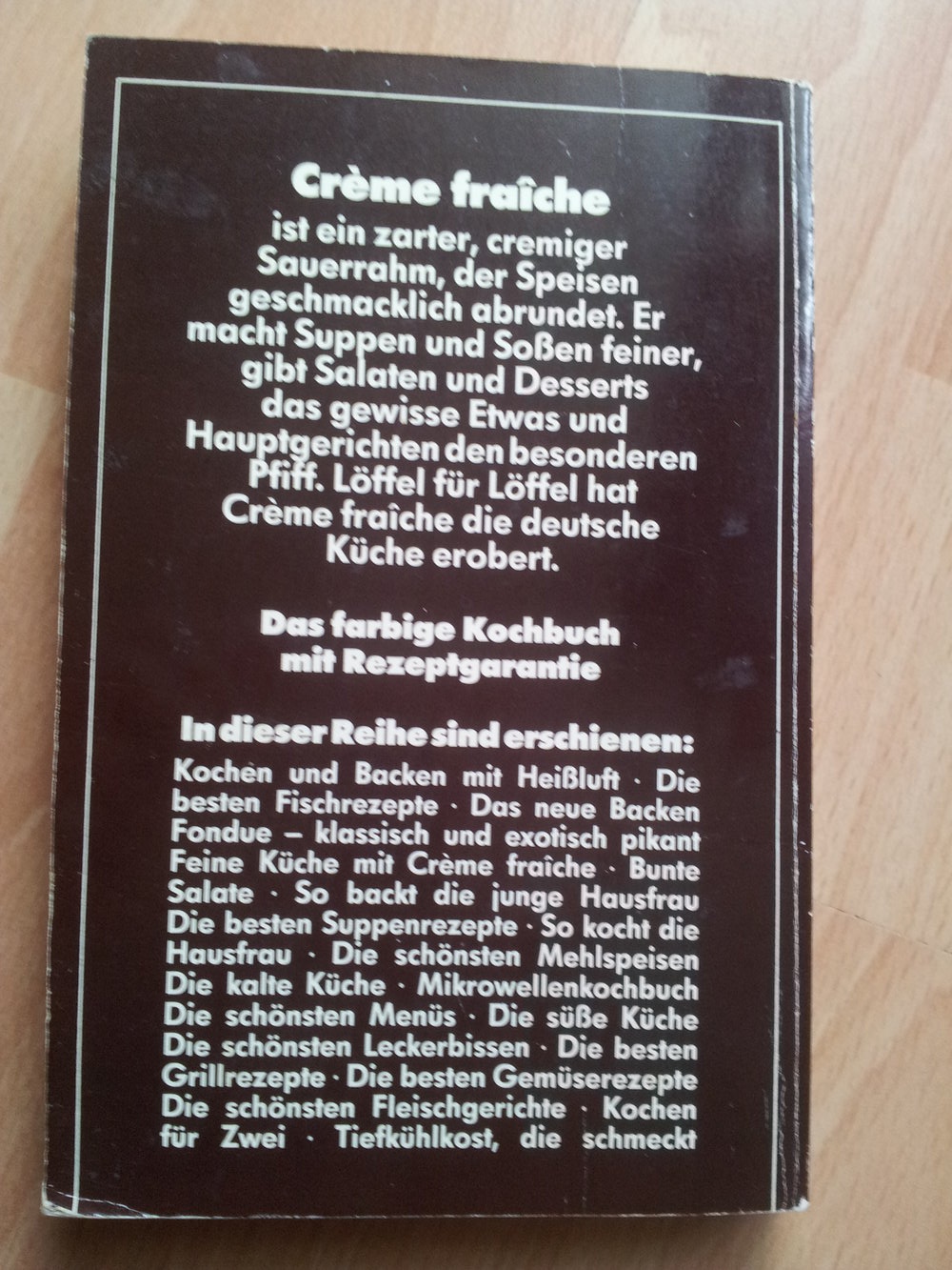  Kochbuch - Feine Küche mit Creme fraîche - Dr.Oetker
