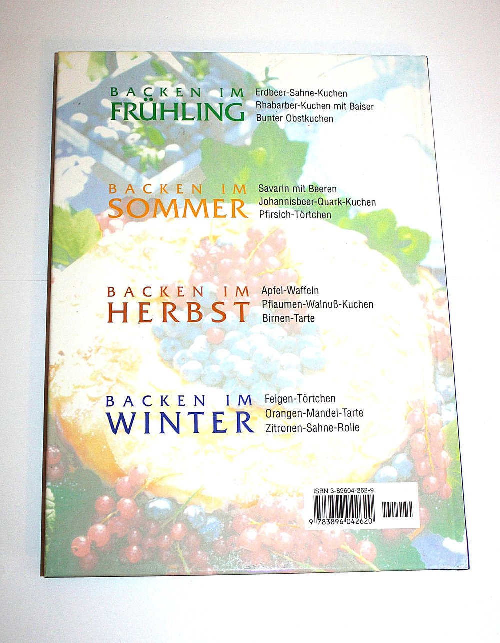 Obstkuchen durch das ganze Jahr Dr. Oetker Backbuch