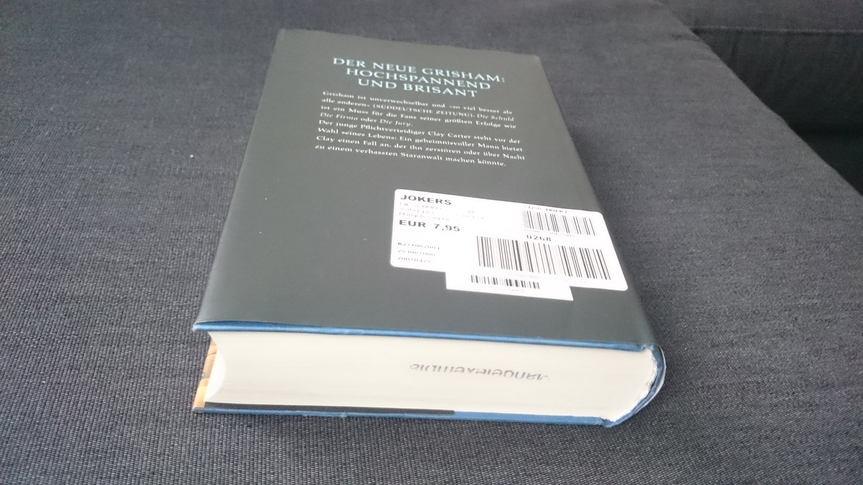 Die Schuld von John Grisham