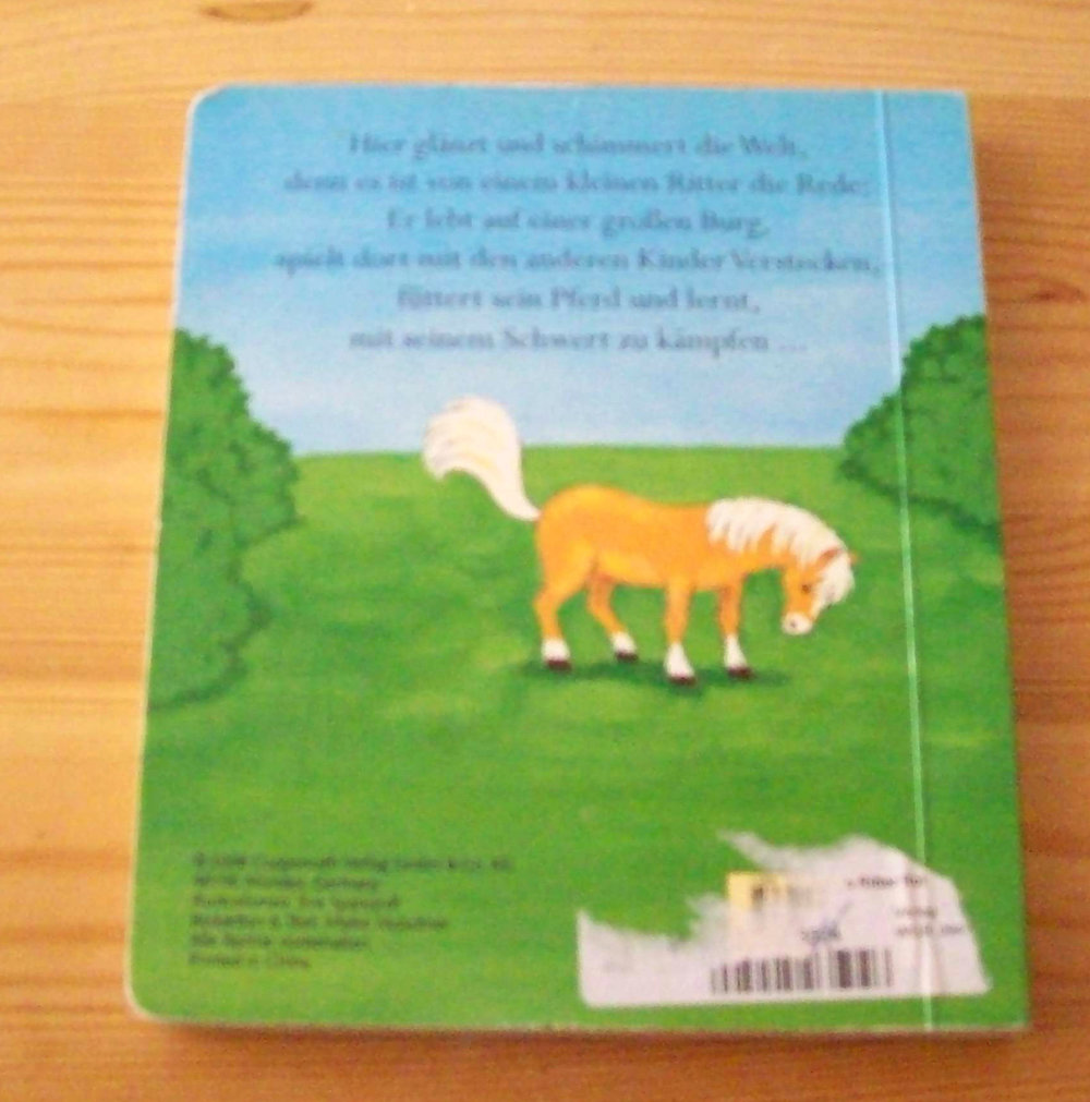 Pappbuch mit Klappen-Der kleine Ritter Roland