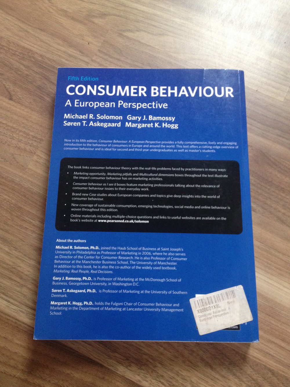 Consumer Behaviour: A European Perspective