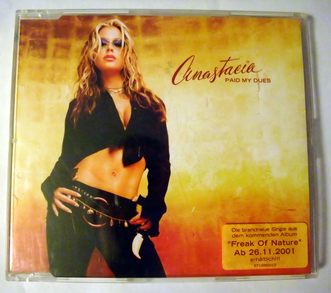 Anastacia – Paid My Dues (Maxi-CD Single) mit Live-Bonustrack * Pop R&B Funk *