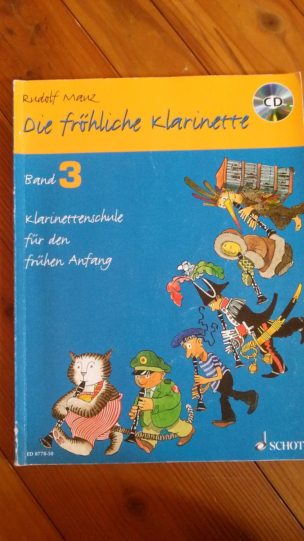 Die fröhliche Klarinette 3, Musik, CD, Spielbuch, Instrument, Klarinette