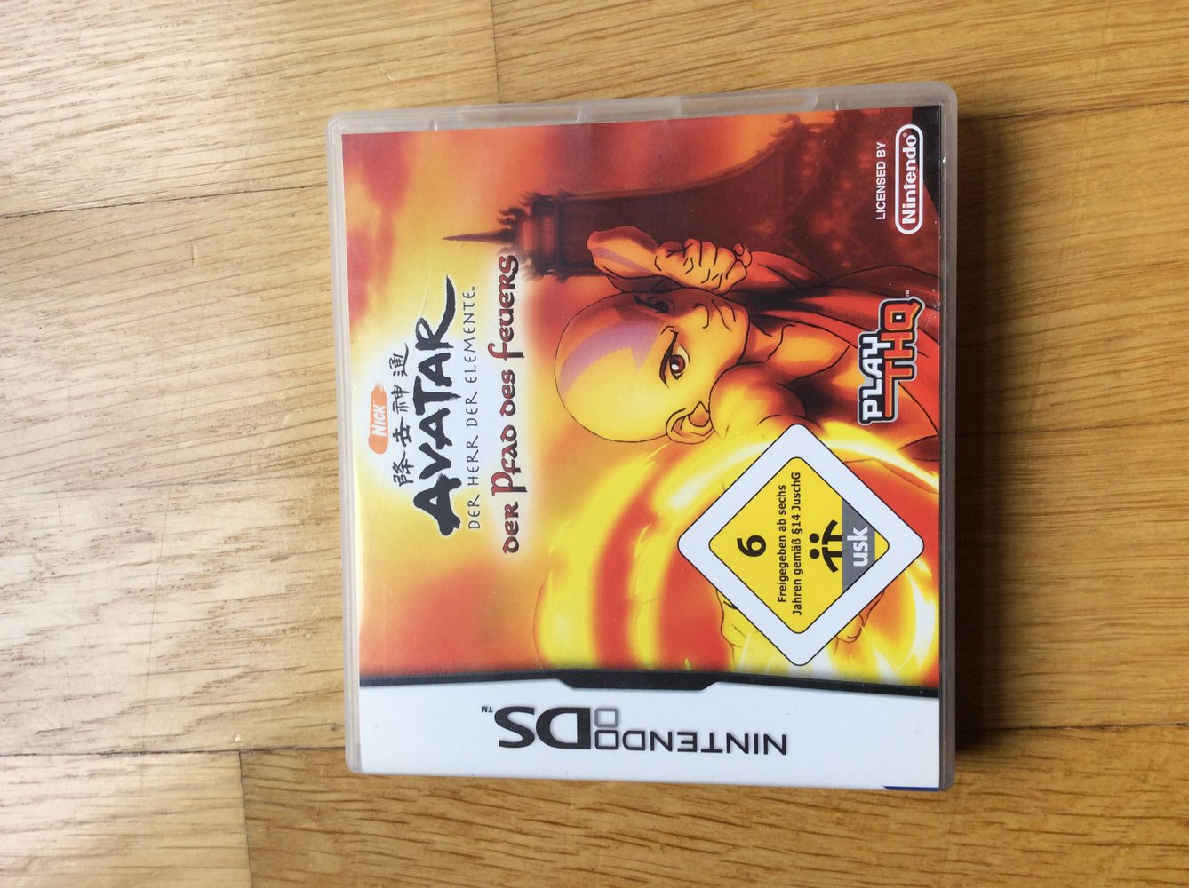 Avatar de Herr der Elemente der Pfad des Feuers Nintendo DS spiel mit Beschreibung 