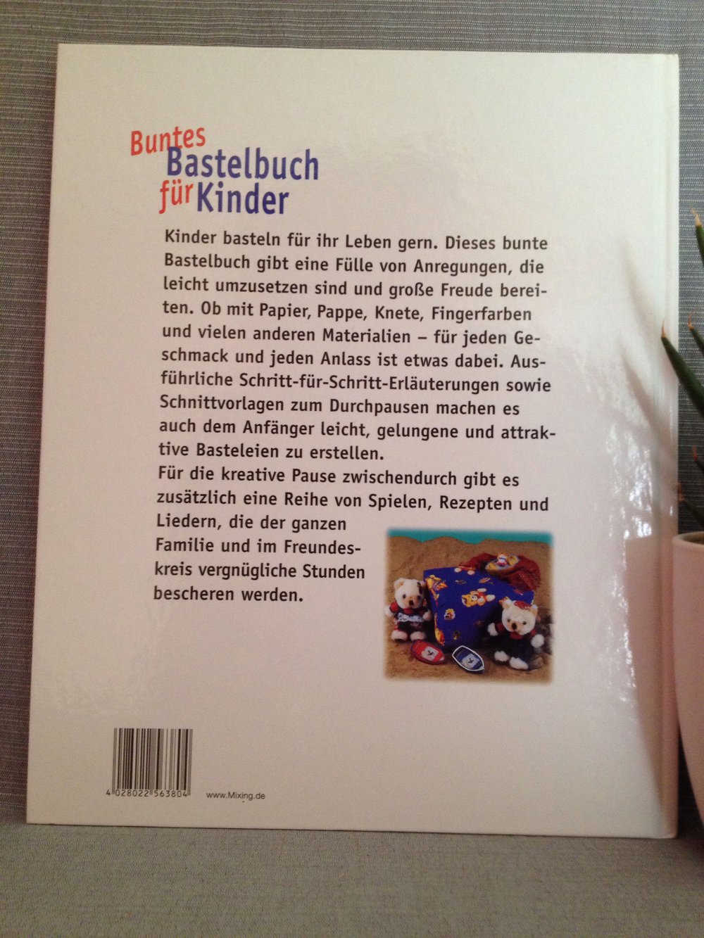 Buntes Bastelbuch für Kinder 