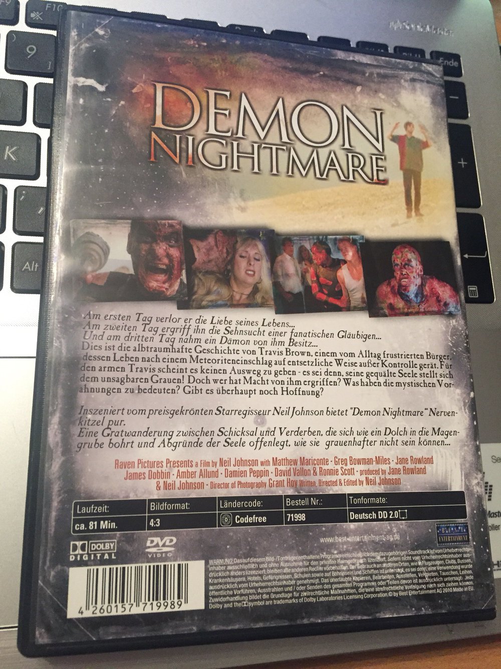 Demon Nightmare (DVD) * Horror von Neil Johnson