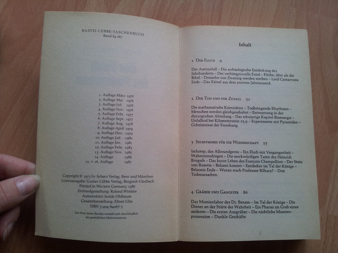 Sachbuch - Der Fluch der Pharaonen - Geschichte Ägypten 