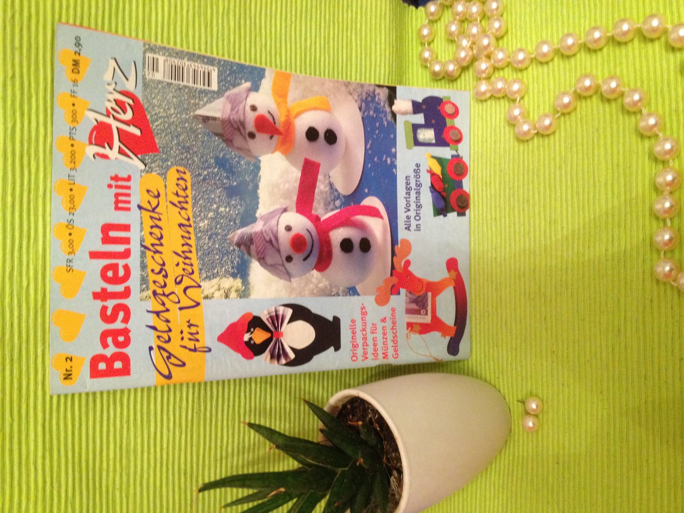 Bastelheft Geschenke für Weihnachten