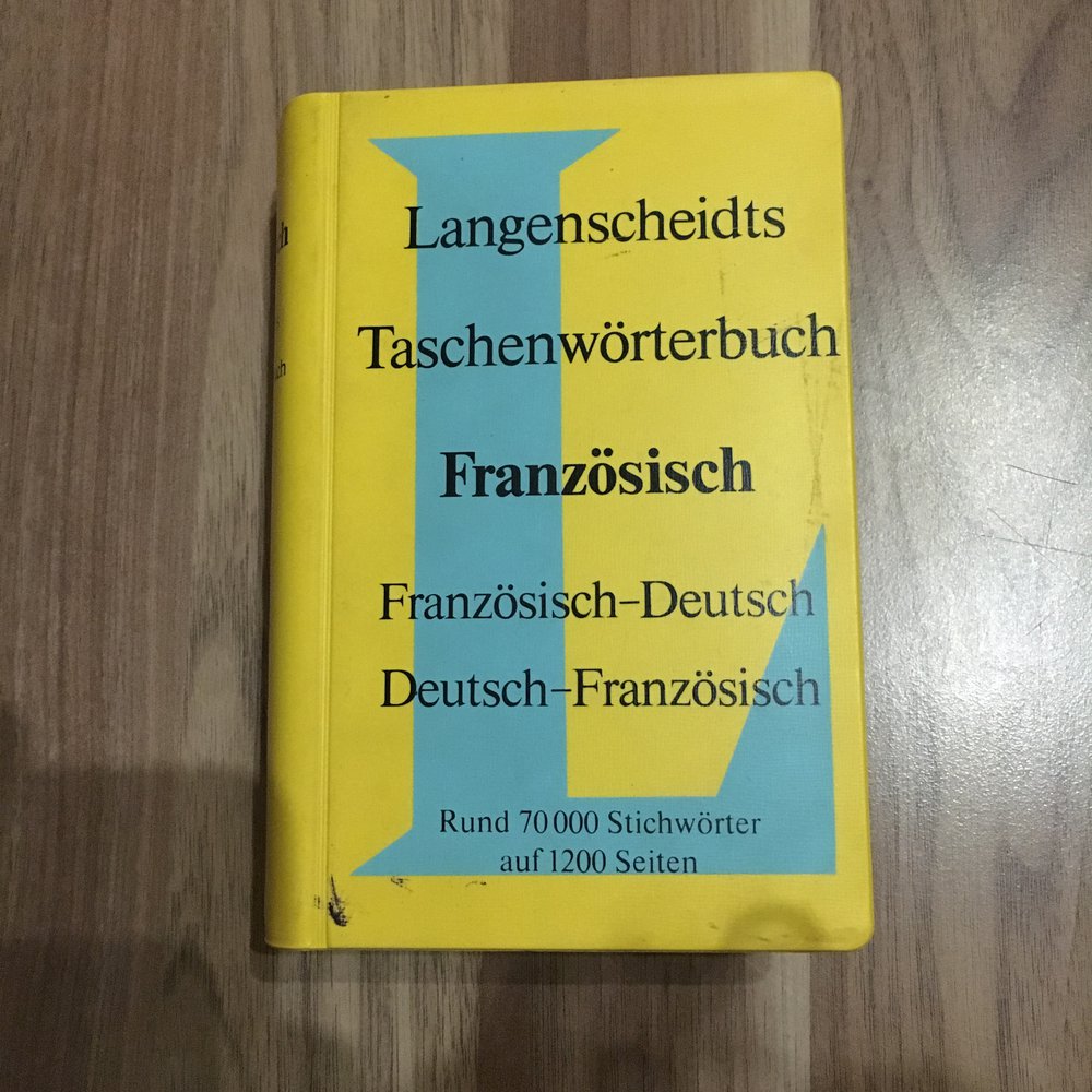Langenscheidts Taschenwörterbuch Französisch