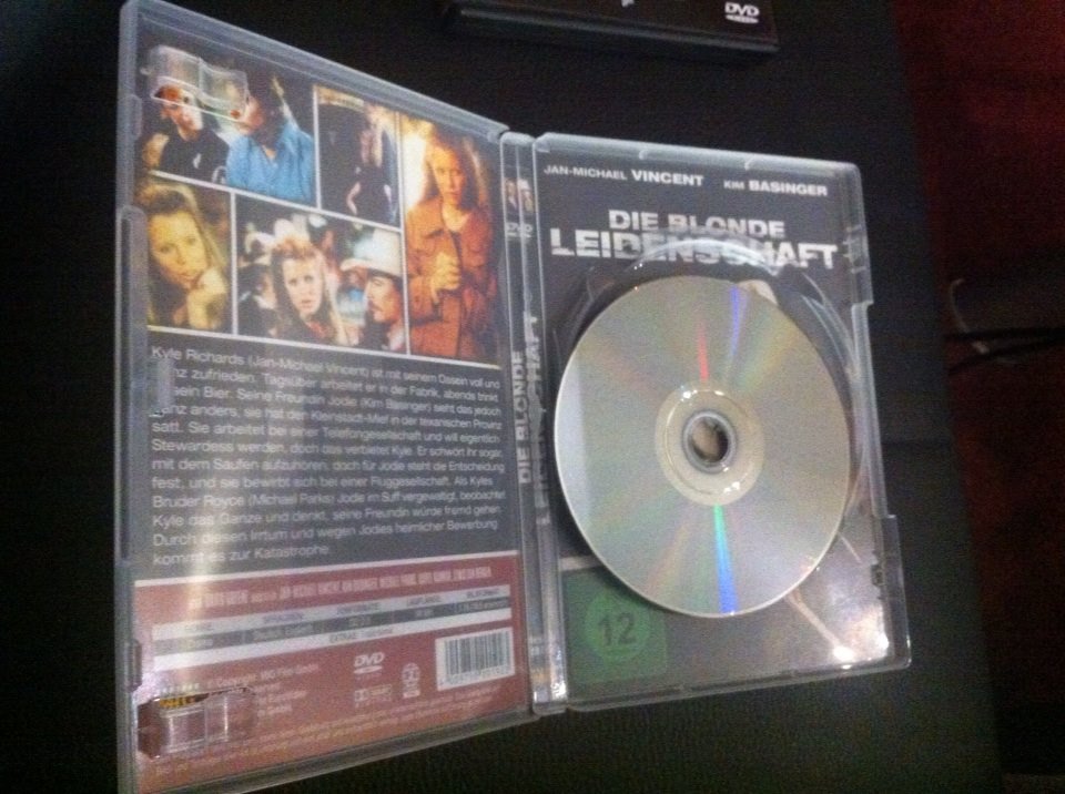 Die blonde Leidenschaft  DVD 1981 mit Kim Basinger & Jan-Michael Vincent #Drama