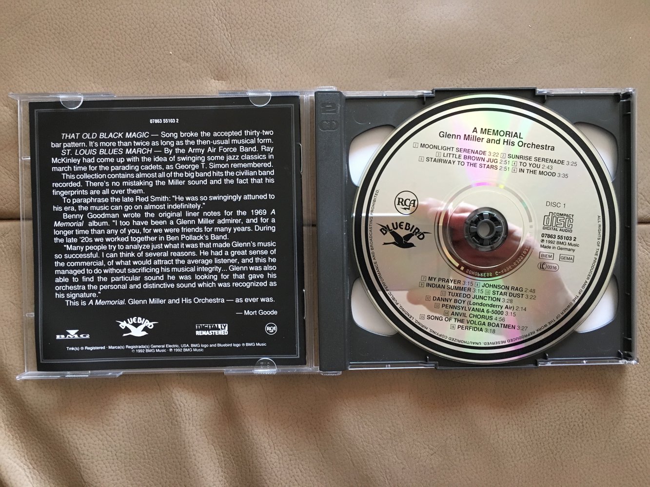 Doppelt CD von Jazz Legende Glenn Miller