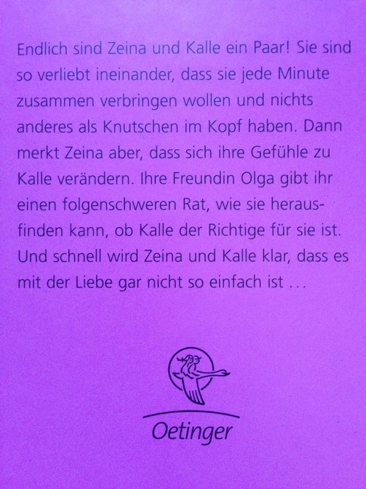 3 Bände Zeina und Kalle