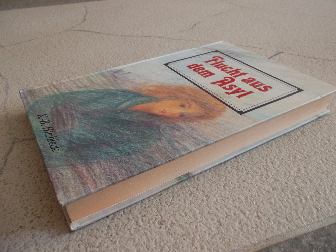 buch.flucht aus dem asyl,1990