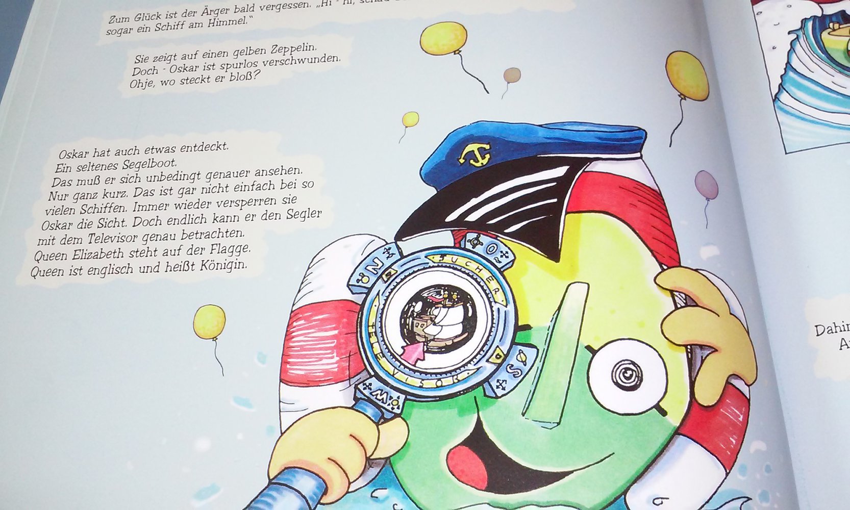 Oskar und Lotti und der Hafengeburtstag, Bilderbuch zum Hamburger Hafen  1.Auflage Geschenktipp