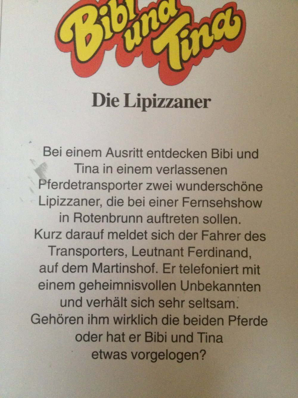 Bibi und Tina – Die Lipizzaner