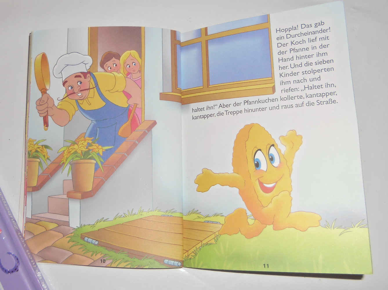 Der dicke, fette Pfannkuchen, kleines Buch 