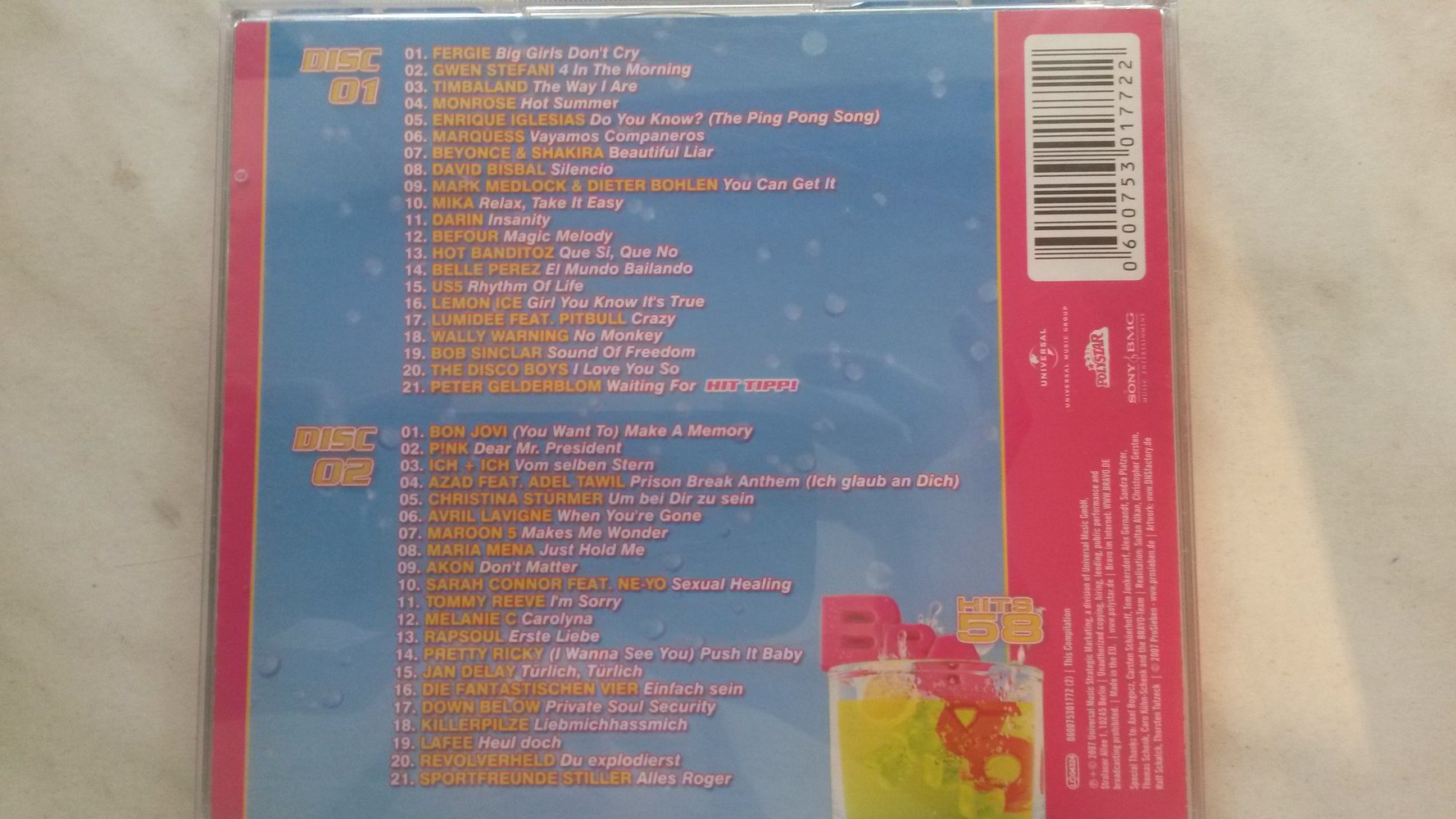 Bravo Hits 58 (CD)