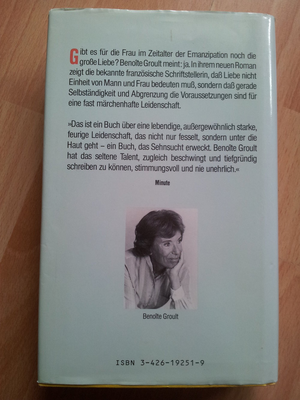 Salz auf unserer Haut - Benoîte Groult