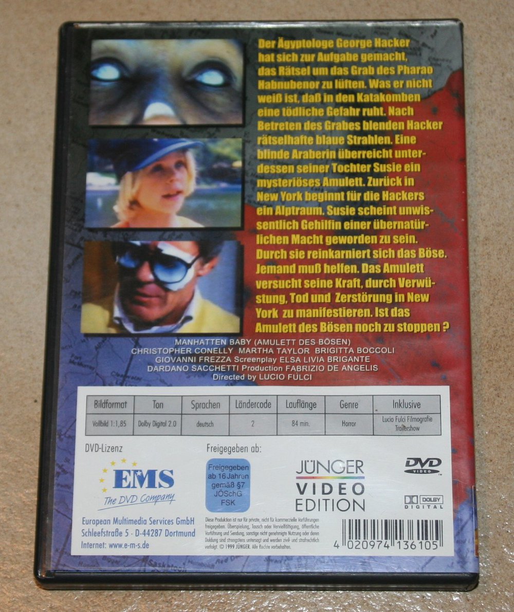 Manhattan Baby - Amulet des Bösen