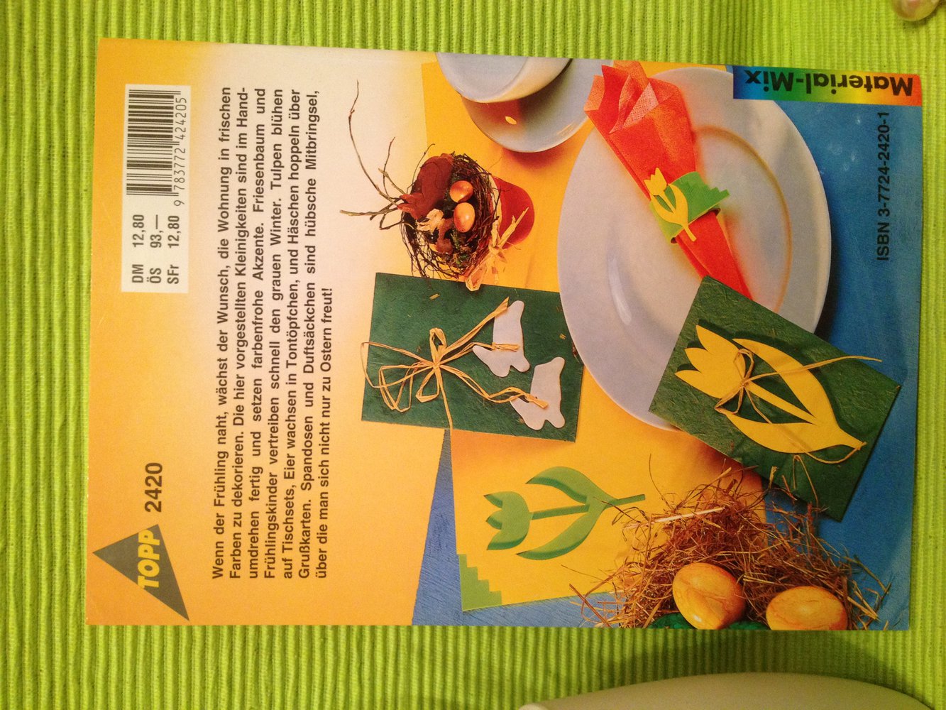 Bastelbuch kleine Frühlingsdeko