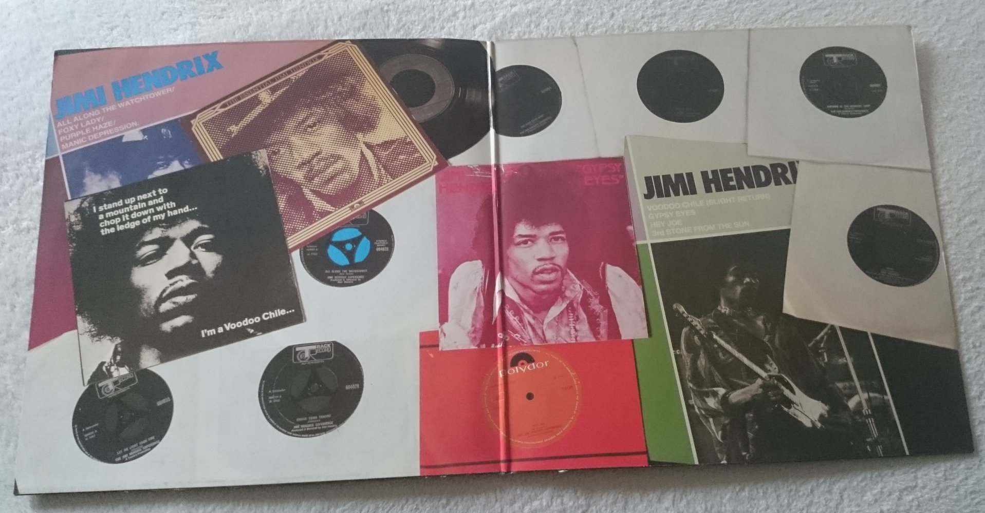 Jimi Hendrix LP The Singles Album