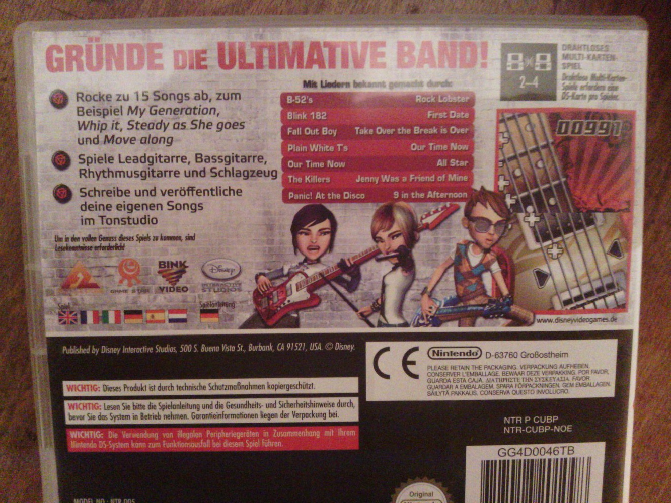 Ultimate Band für Nintendo DS