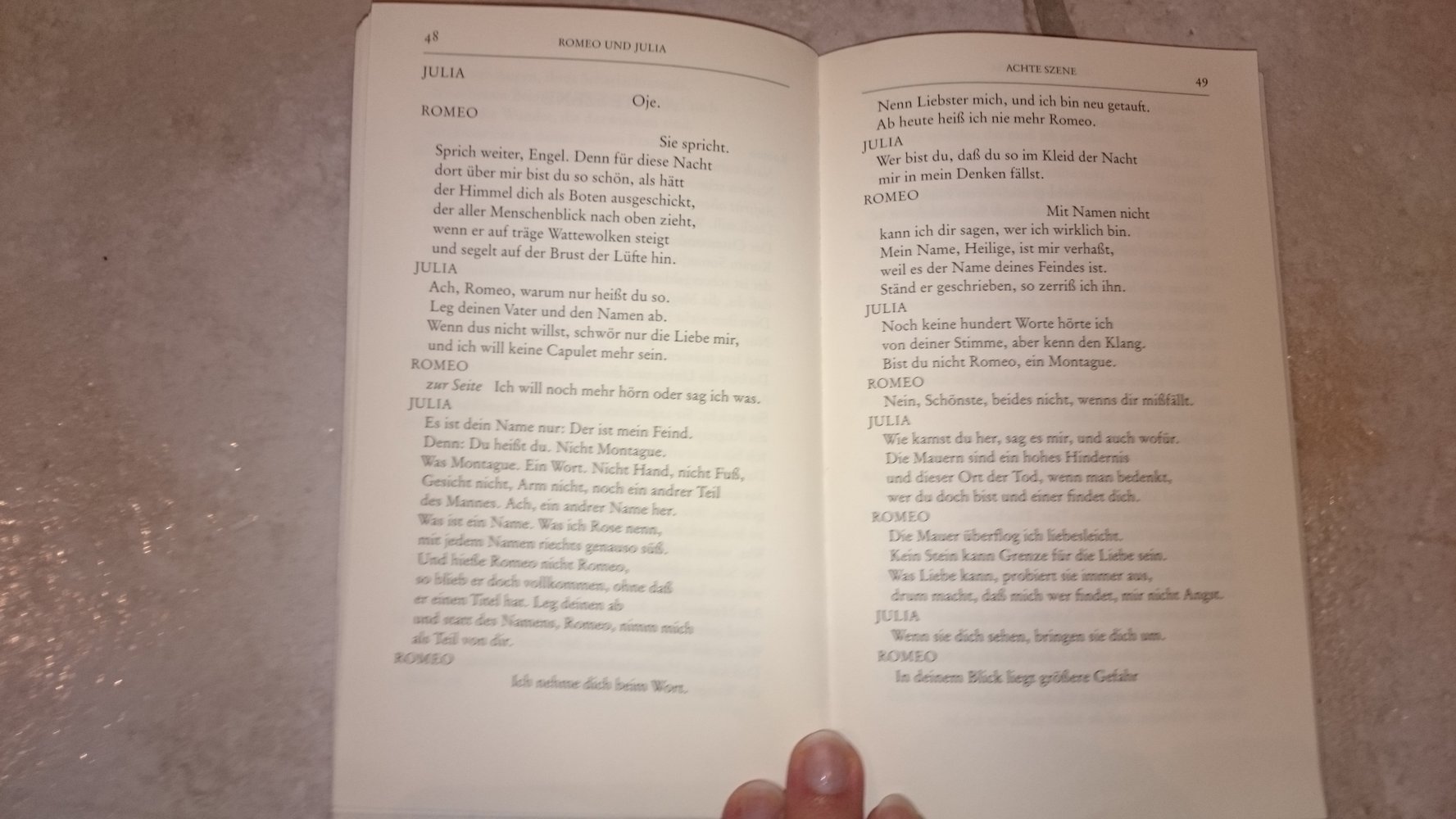 Shakespeare Romeo und Julia ISBN 3458330836 inkl. Versand