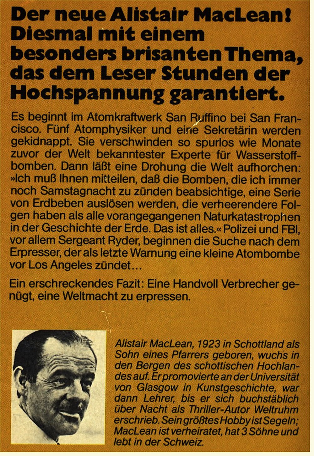 Goodbye Kalifornien - Roman von Alistair MacLean