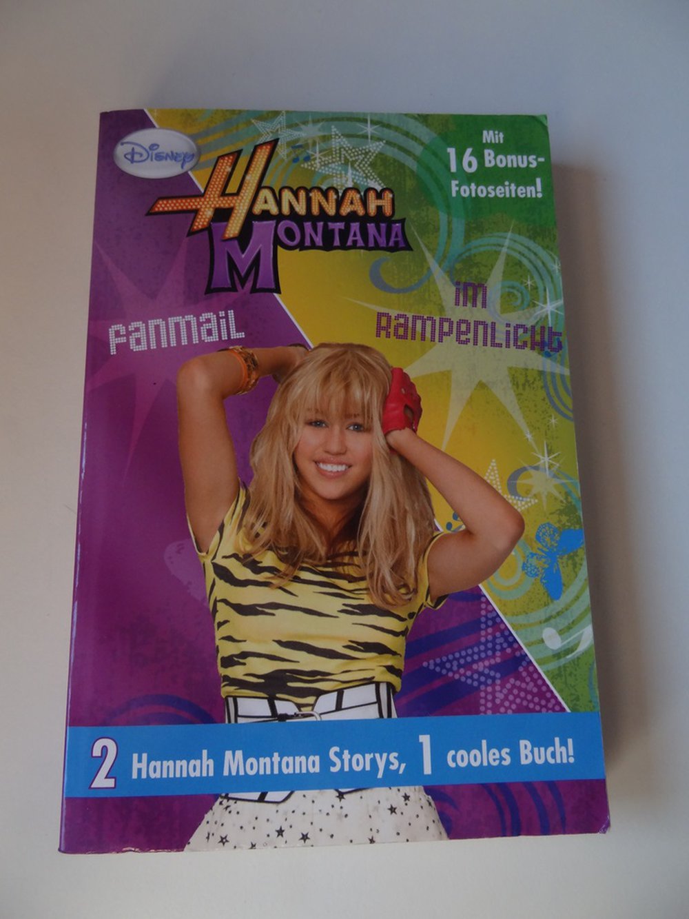 Buch Hannah Montana 2 Storys in einem (Fanmail & im Rampenlicht) Disney, Miley Cyrus