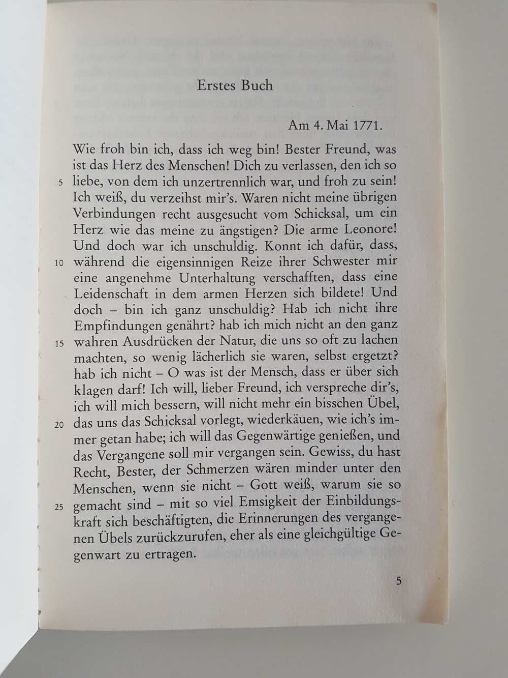Die Leiden des jungen Werther