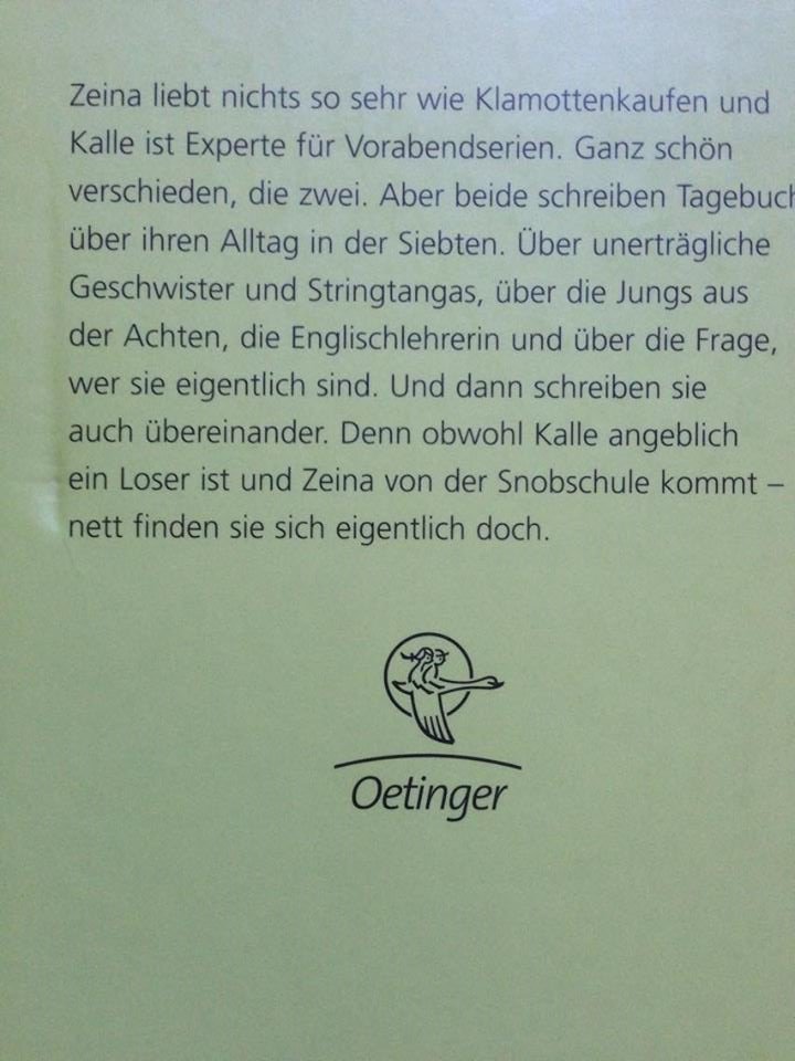 3 Bände Zeina und Kalle