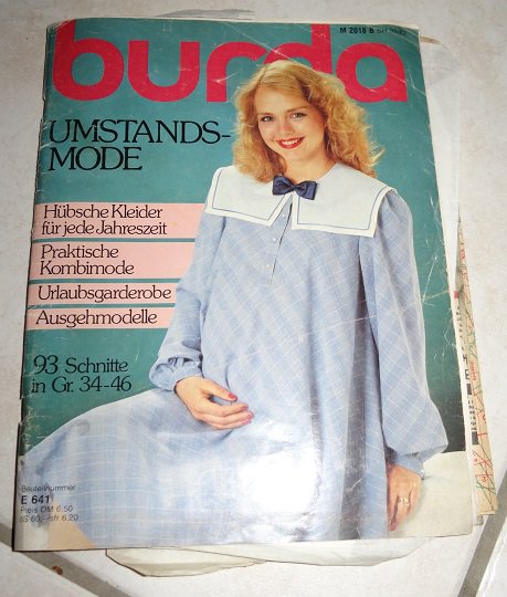 Burda Umstandsmode Gr. 34 - 46