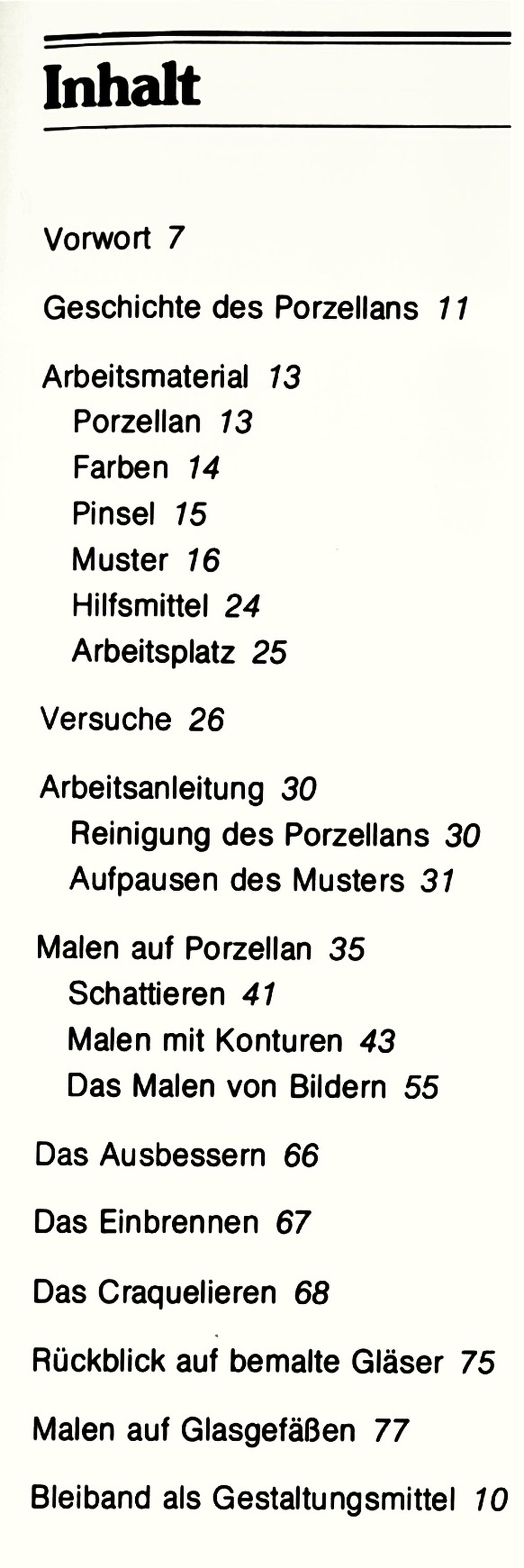 Porzellanmalerei - Hilfe und Anregungen - Arbeitsmaterial - Arbeitsanleitungen
