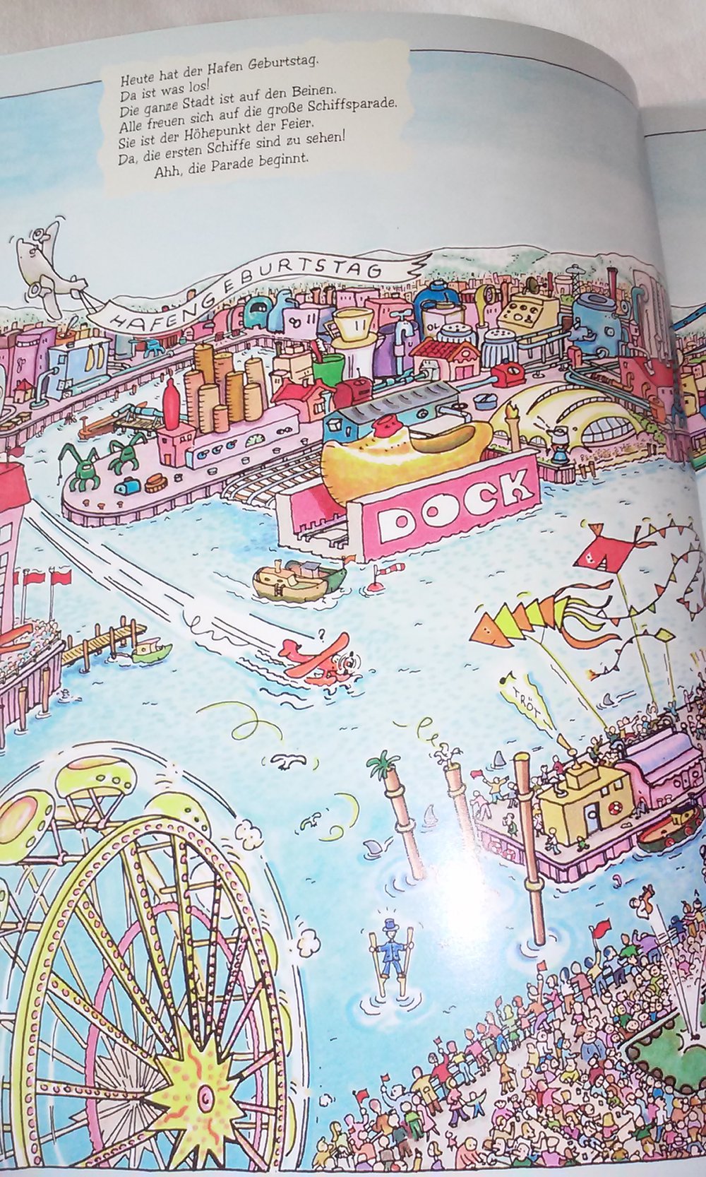 Oskar und Lotti und der Hafengeburtstag, Bilderbuch zum Hamburger Hafen  1.Auflage Geschenktipp